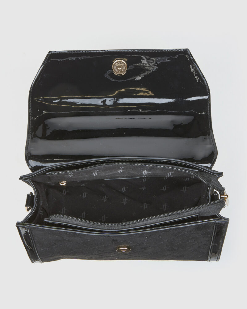 Τσάντα Χειρός Verde 16-8131-Black - Image 4