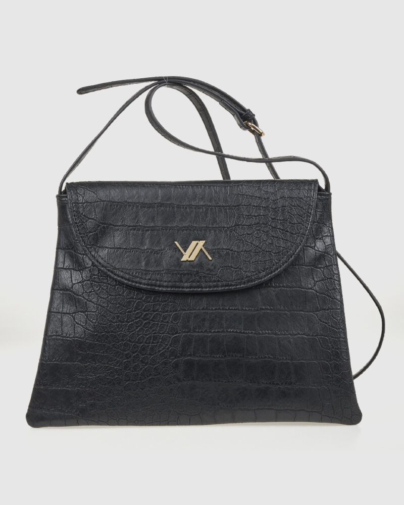 Τσάντα Χιαστί Verde 16-8155-Black