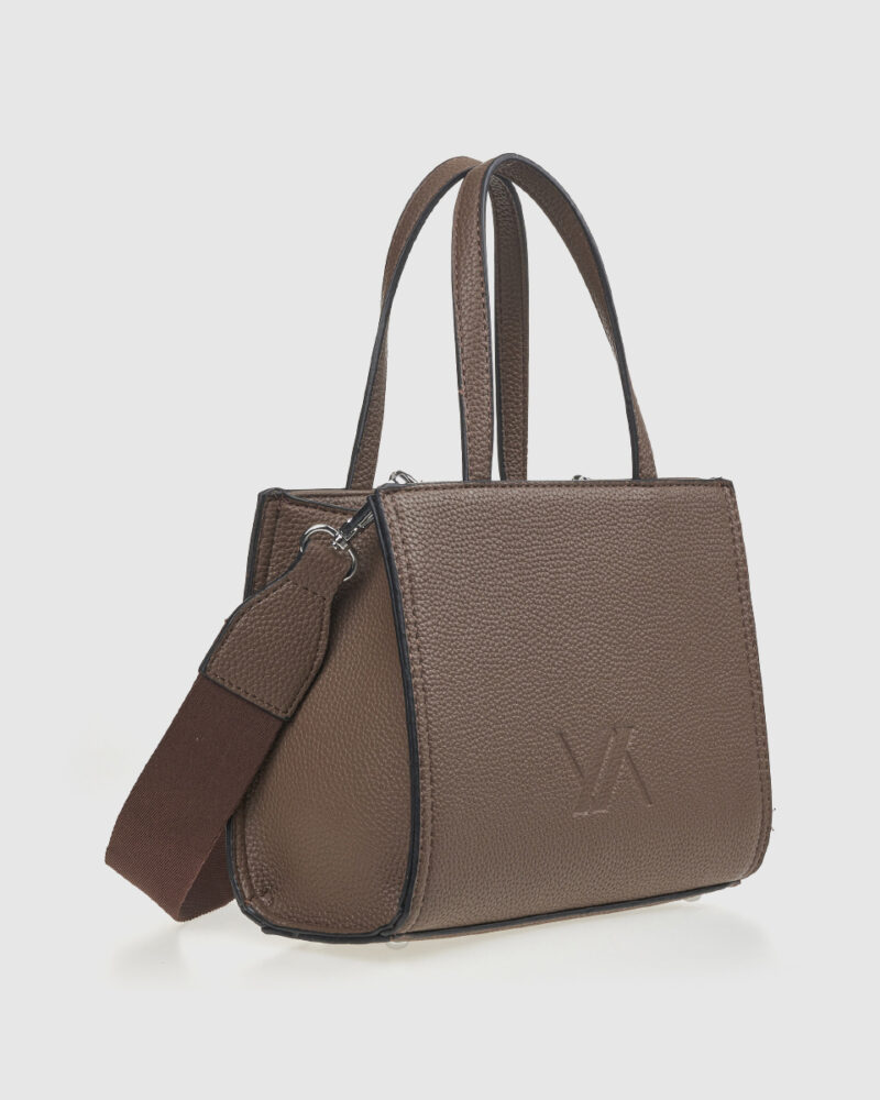 Τσάντα Χειρός Verde 16-8193-Brown - Image 2