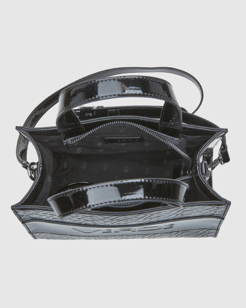 Τσάντα Χειρός Verde 16-8220-Black - Image 4