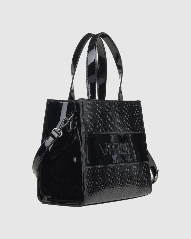 Τσάντα Χειρός Verde 16-8220-Black - Image 2