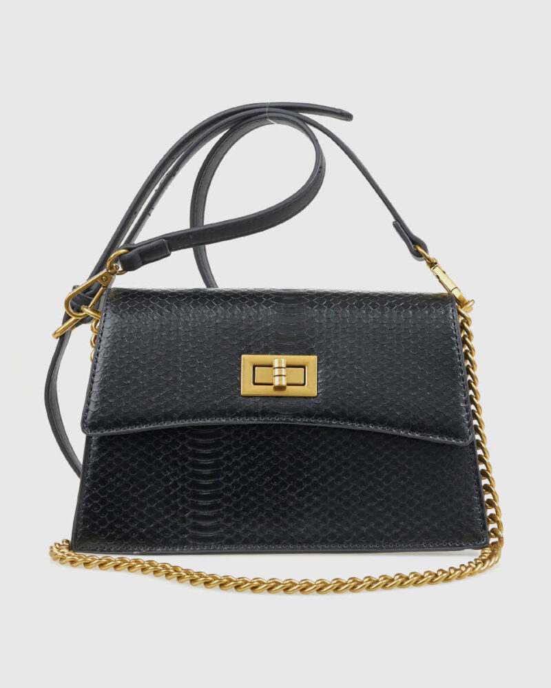 Τσάντα Χιαστί Verde 16-8256-Black