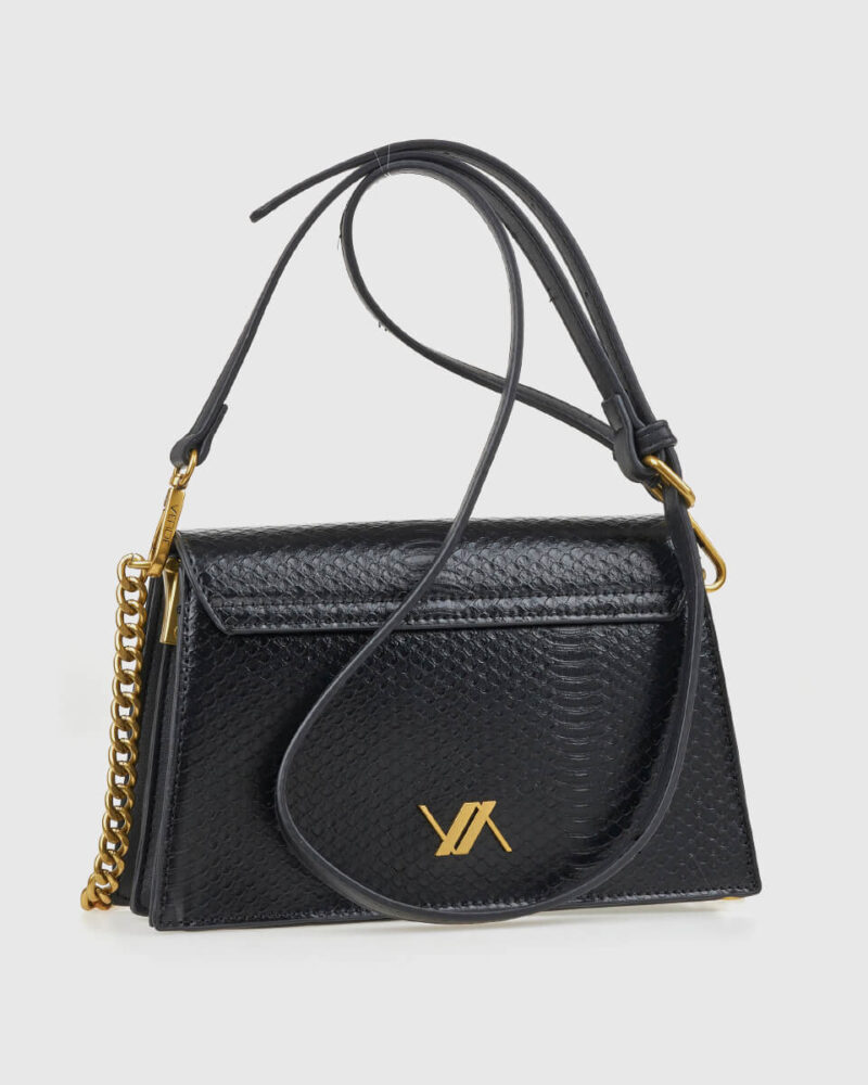 Τσάντα Χιαστί Verde 16-8256-Black - Image 3