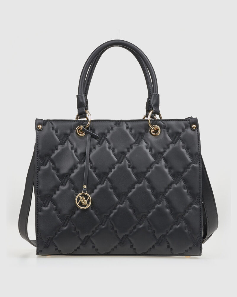 Τσάντα Χειρός Verde 16-8257-Black