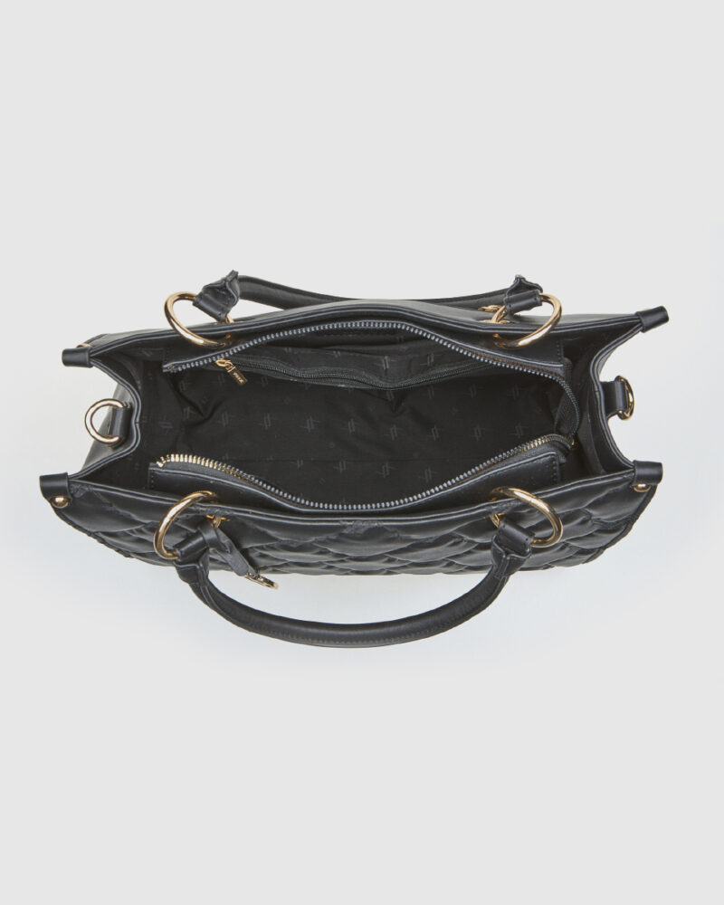 Τσάντα Χειρός Verde 16-8257-Black - Image 2