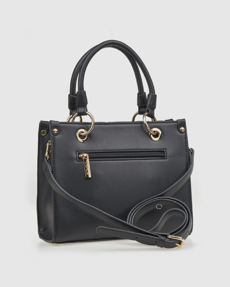 Τσάντα Χειρός Verde 16-8258-Black - Image 3