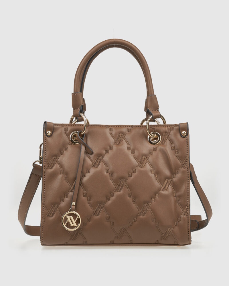 Τσάντα Χειρός Verde 16-8258-Taupe