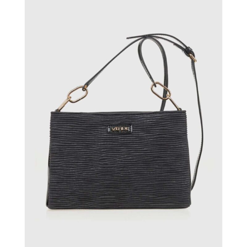 Τσάντα Χιαστί Verde 16-8158-Black