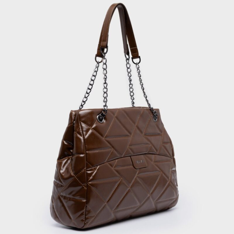 Τσάντα Ώμου Nolah Azillia-Chocolate Brown - Image 3