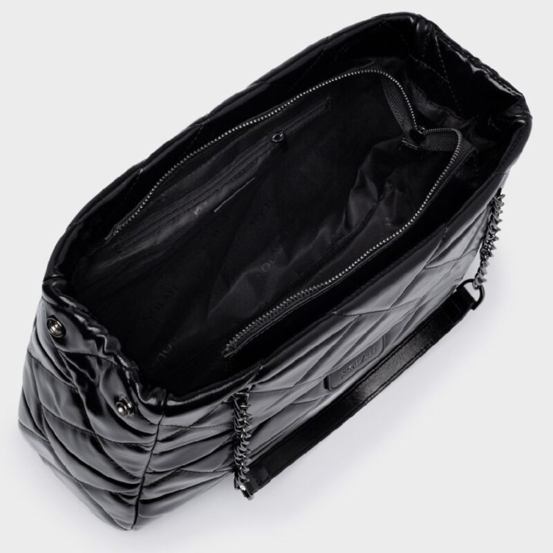 Τσάντα Ώμου Nolah Azillia-Black/Gun - Image 3