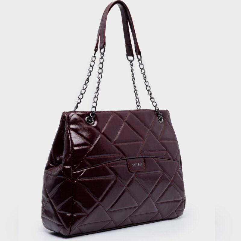 Τσάντα Ώμου Nolah Azillia-Burgundy - Image 3