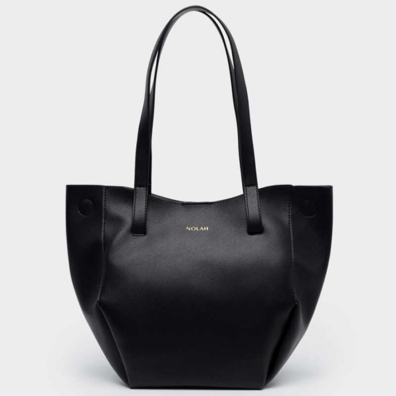 Τσάντα Ώμου Nolah Bree-Black/Light Gold