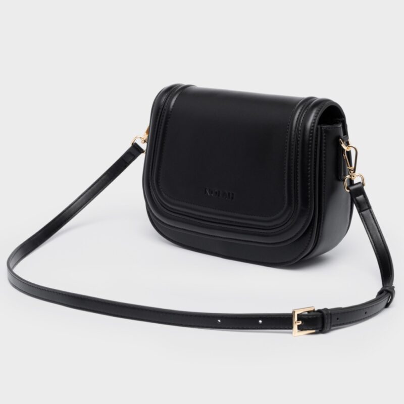 Τσάντα Ώμου Nolah Bradley-Black/Light Gold - Image 3