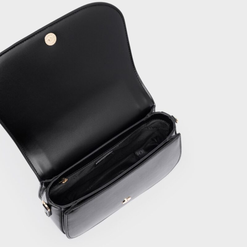 Τσάντα Ώμου Nolah Bradley-Black/Light Gold - Image 2