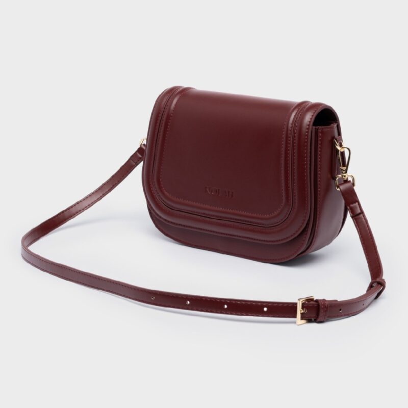 Τσάντα Ώμου Nolah Bradley-Burgundy - Image 4
