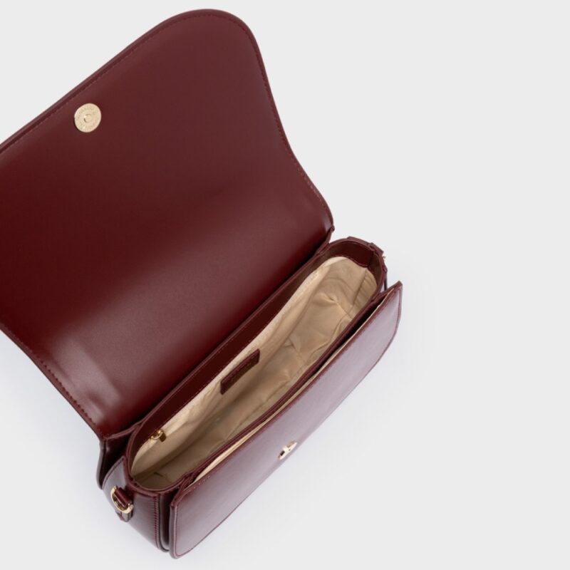 Τσάντα Ώμου Nolah Bradley-Burgundy - Image 3