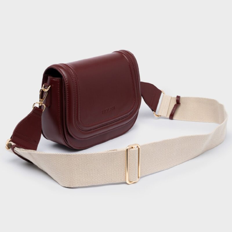 Τσάντα Ώμου Nolah Bradley-Burgundy - Image 2