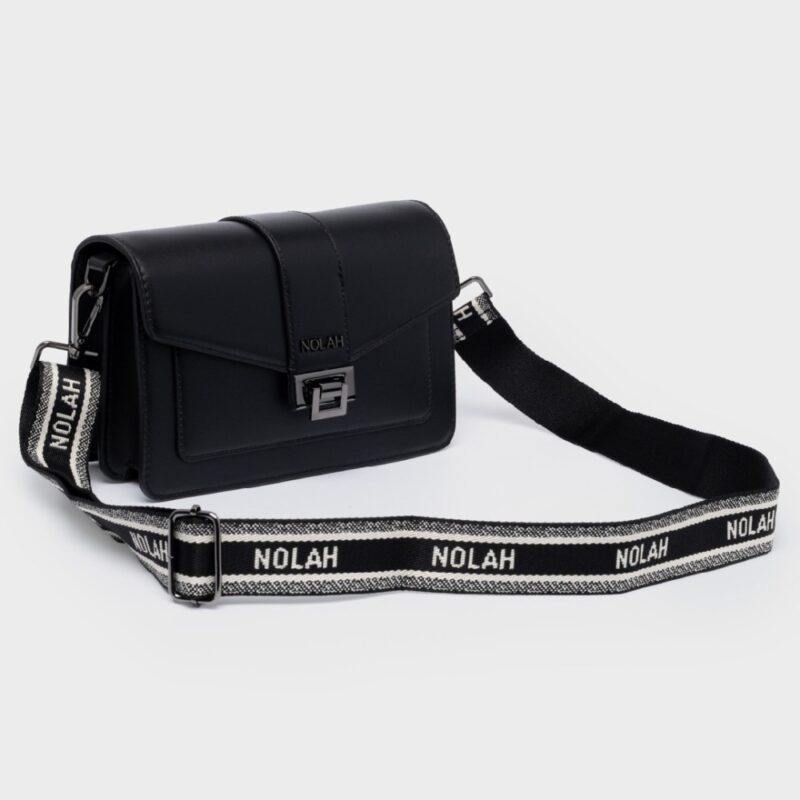 Τσάντα Ώμου Nolah Danny-Black/Gun - Image 3