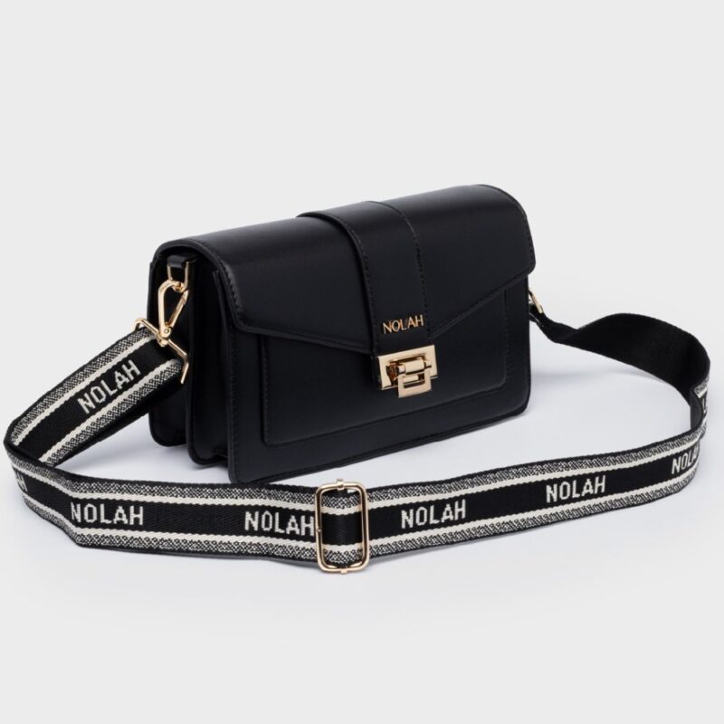 Τσάντα Ώμου Nolah Danny-Black/Light Gold - Image 3