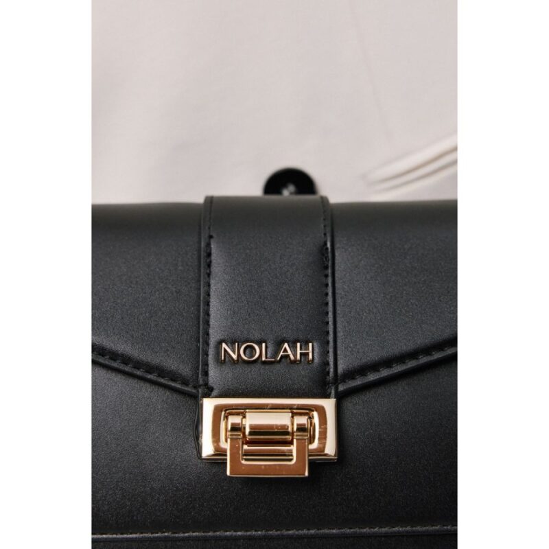Τσάντα Ώμου Nolah Danny-Black/Light Gold - Image 4
