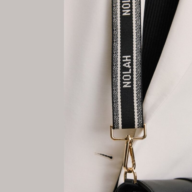 Τσάντα Ώμου Nolah Danny-Black/Light Gold - Image 6