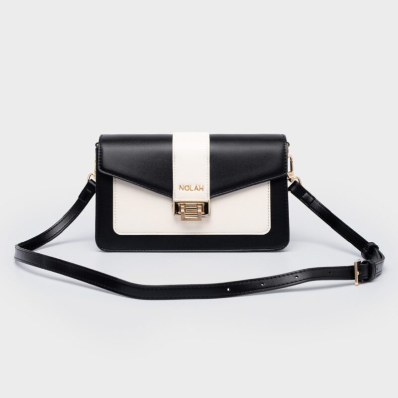 Τσάντα Ώμου Nolah Danny-Black/Cream