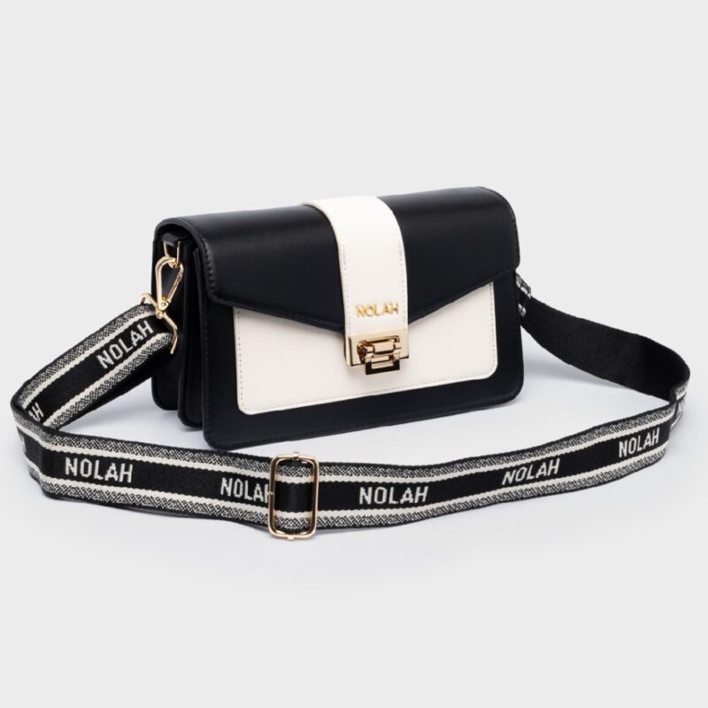 Τσάντα Ώμου Nolah Danny-Black/Cream - Image 2
