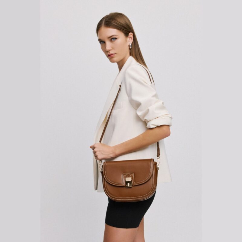 Τσάντα Ώμου Nolah Madrid-Brown - Image 7