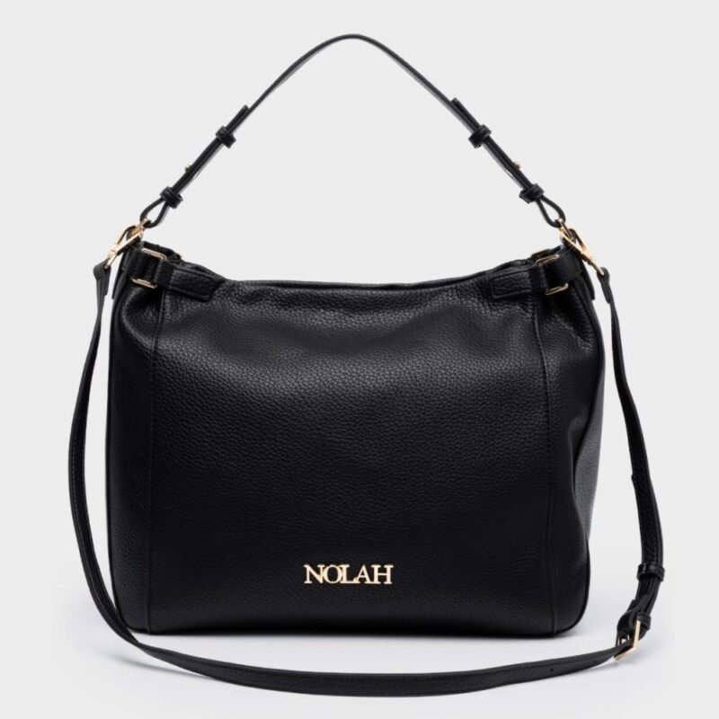 Τσάντα Ώμου Nolah Mary-Black/Light Gold