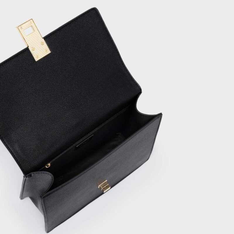 Τσάντα Χειρός Nolah Sevile-Black/Light Gold - Image 3