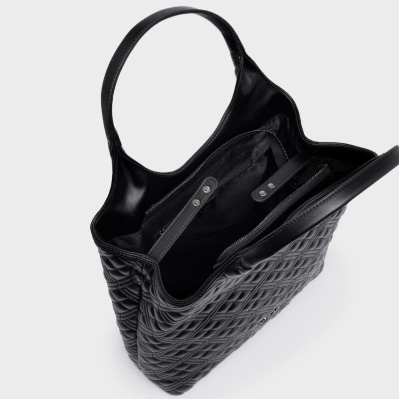 Τσάντα Ώμου Nolah Susan-Black/Gun - Image 2