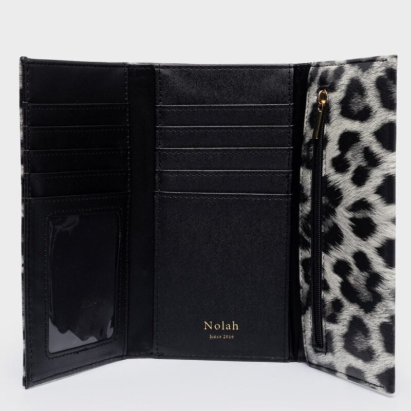 Πορτοφόλι Nolah Mariah-Grey Leopard - Image 3