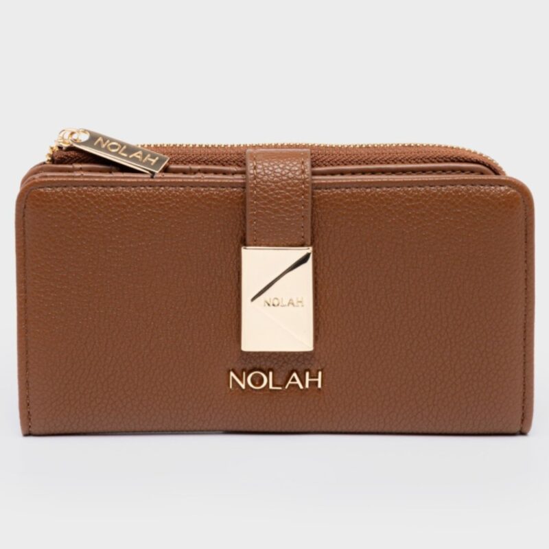 Πορτοφόλι Nolah Savvina-Brown/Light Gold