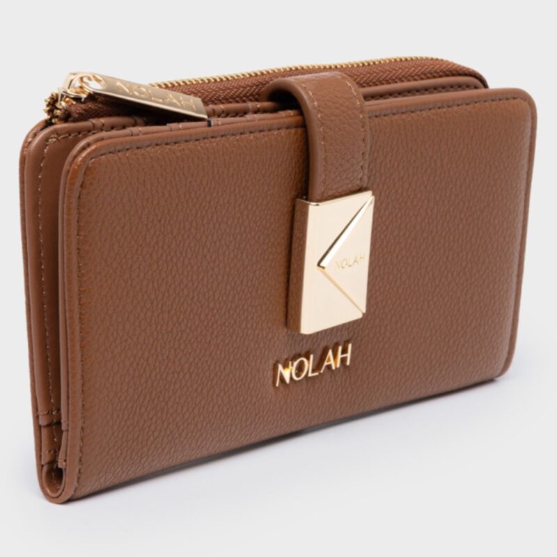 Πορτοφόλι Nolah Savvina-Brown/Light Gold - Image 2