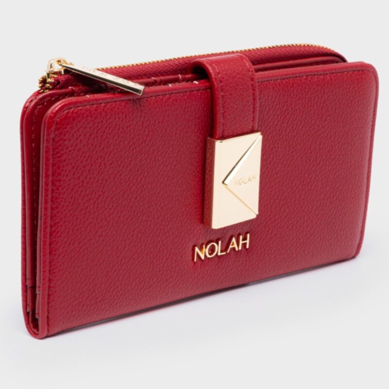 Πορτοφόλι Nolah Savvina-Red/Light Gold - Image 2
