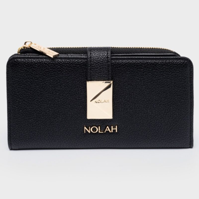 Πορτοφόλι Nolah Savvina-Black/Light Gold