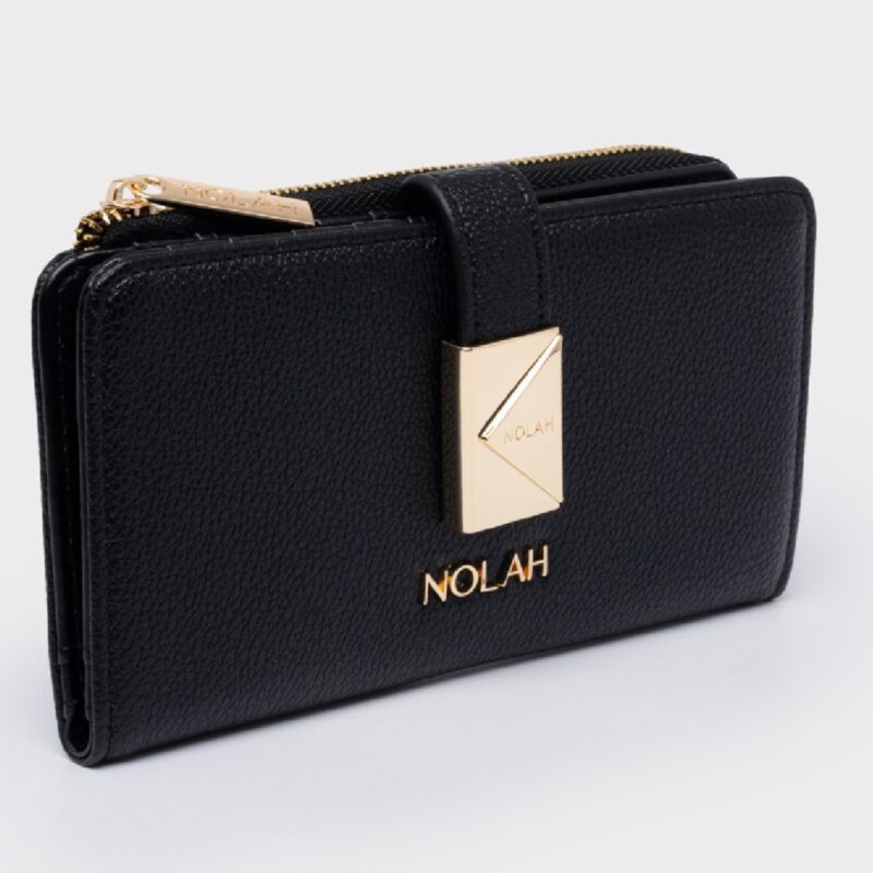Πορτοφόλι Nolah Savvina-Black/Light Gold - Image 2