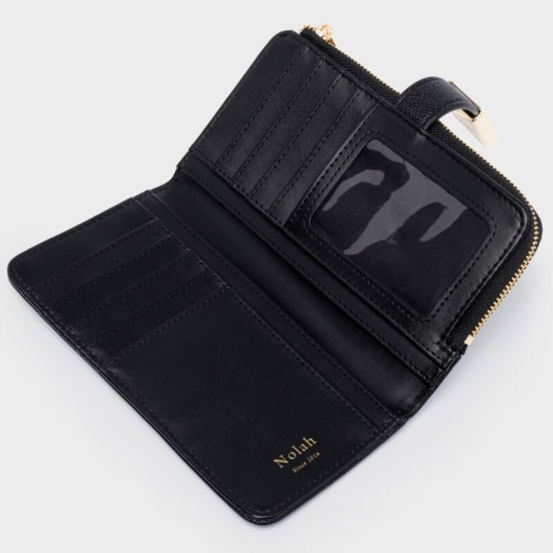 Πορτοφόλι Nolah Savvina-Black/Light Gold - Image 3