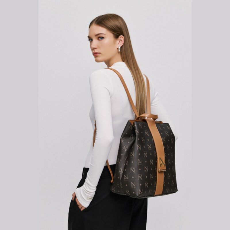 Σακίδιο Πλάτης Nolah Heron-Brown/Light Gold - Image 8