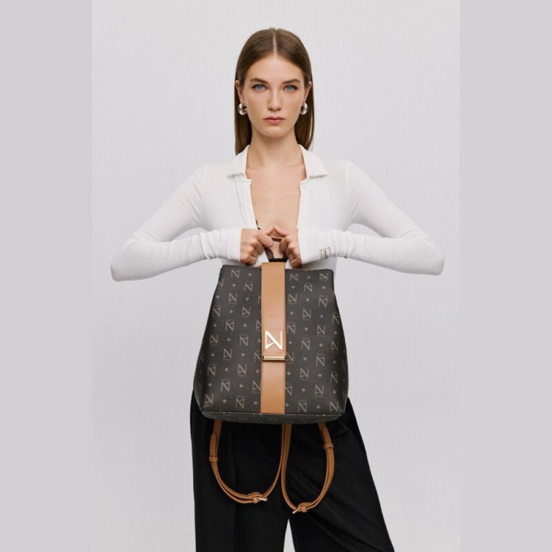 Σακίδιο Πλάτης Nolah Heron-Brown/Light Gold - Image 9