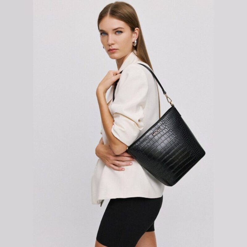 Τσάντα Ώμου Nolah Cecilia-Black - Image 6