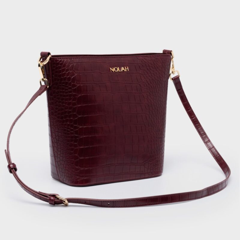 Τσάντα Ώμου Nolah Cecilia-Burgundy - Image 4
