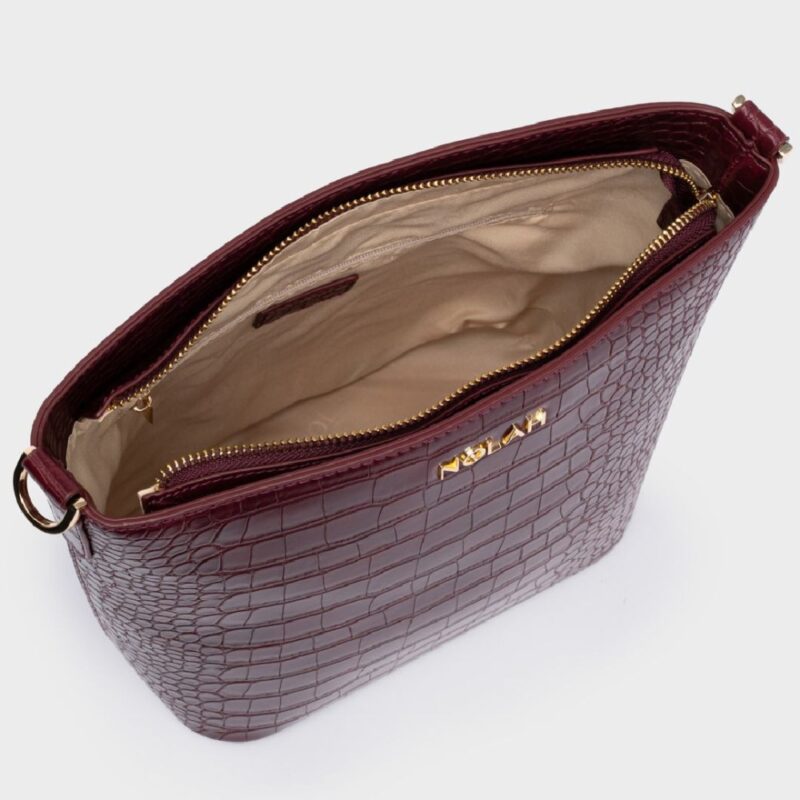 Τσάντα Ώμου Nolah Cecilia-Burgundy - Image 2