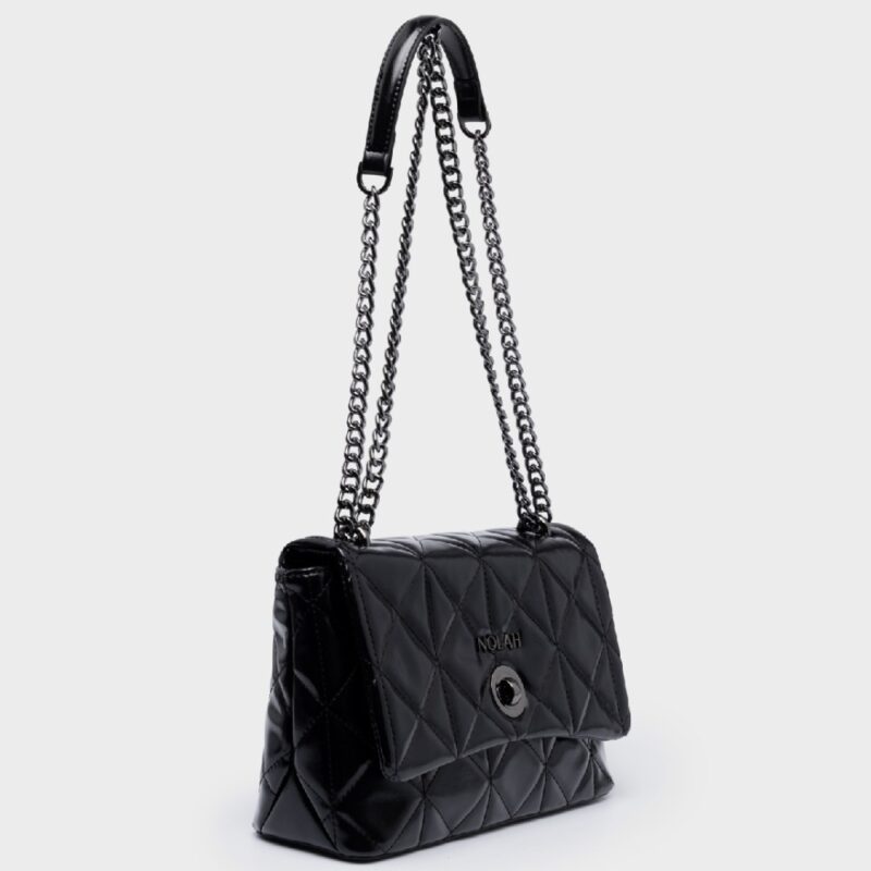 Τσάντα Ώμου Nolah Margiela-Black/Gun - Image 5