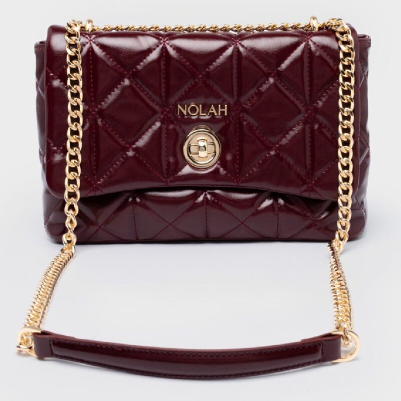 Τσάντα Ώμου Nolah Margiela-Burgundy
