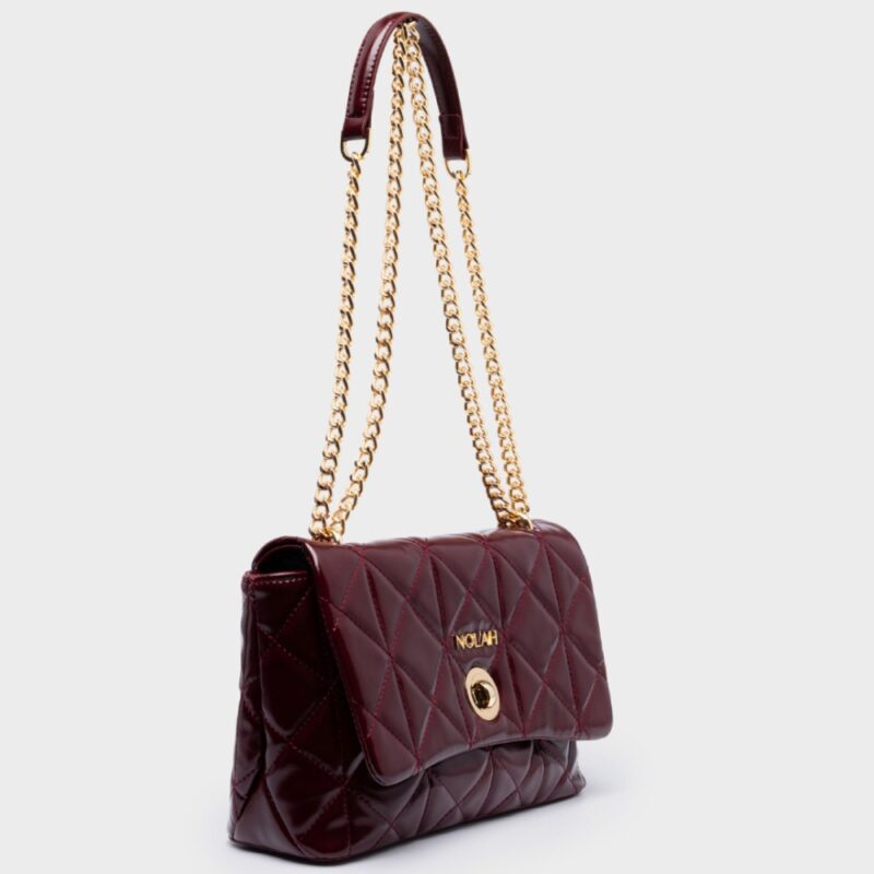 Τσάντα Ώμου Nolah Margiela-Burgundy - Image 2