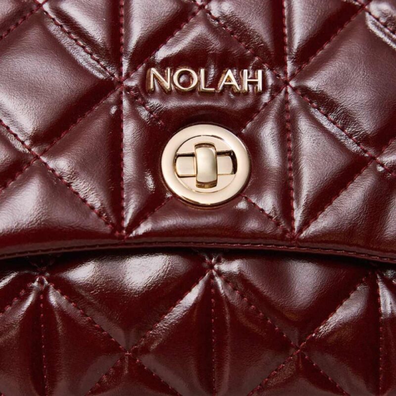 Τσάντα Ώμου Nolah Margiela-Burgundy - Image 3