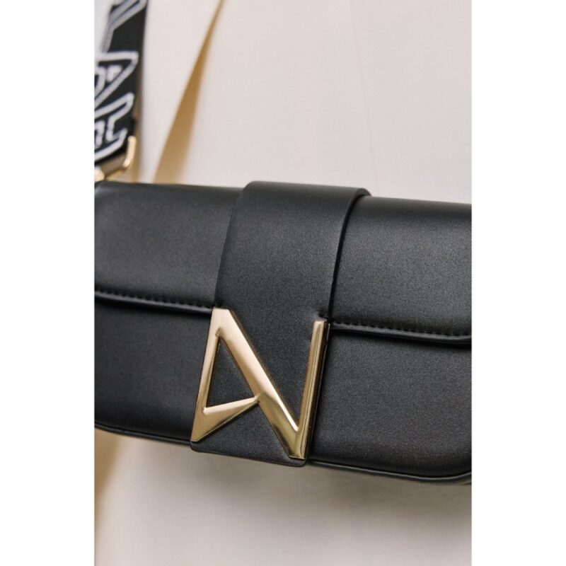 Τσάντα Χιαστί Nolah Niki-Black/Light Gold - Image 5