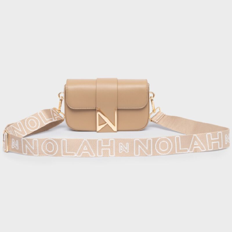 Τσάντα Χιαστί Nolah Niki-Beige
