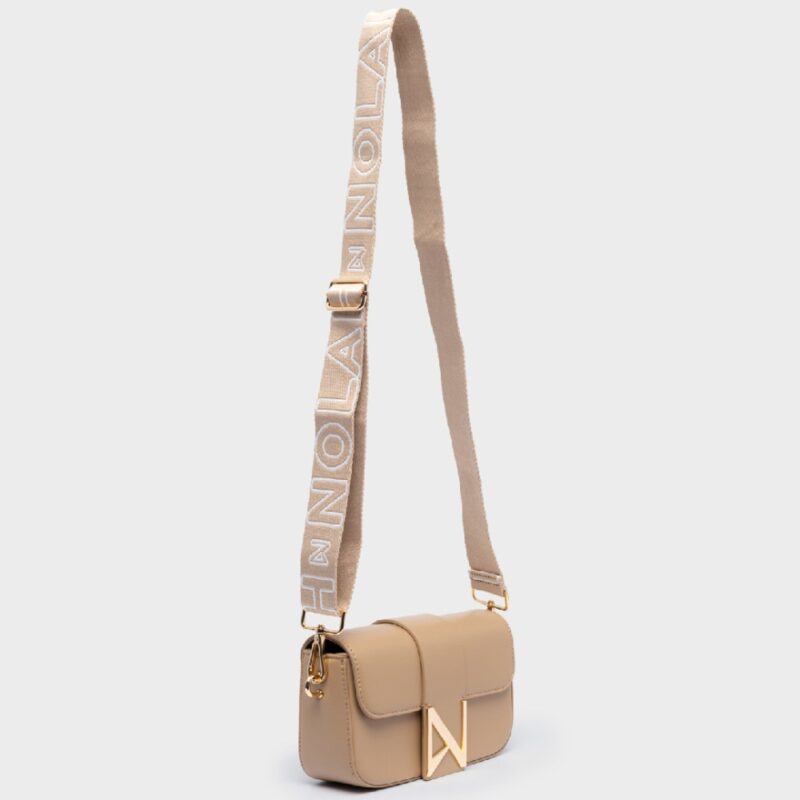 Τσάντα Χιαστί Nolah Niki-Beige - Image 2